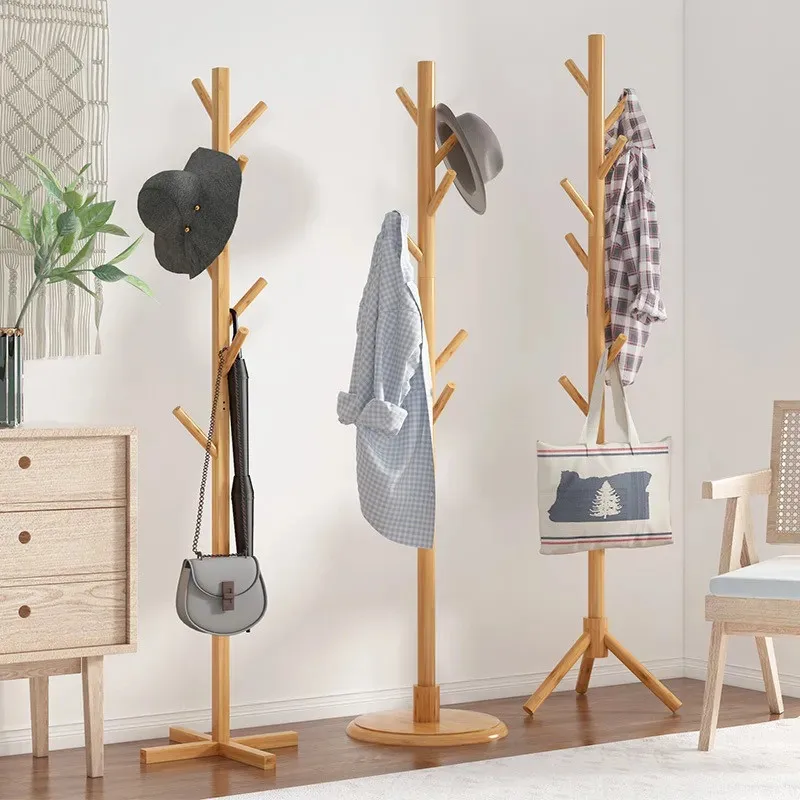 NEW Wholesale Natural Clothes Rack Stand | Handbag, Hat, and Coat Hanger | Ladder Hanging Rack for Decoration