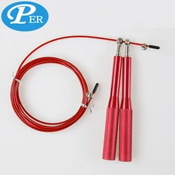 Fitness sports training high speed jump wire rope adjustable skipping rope