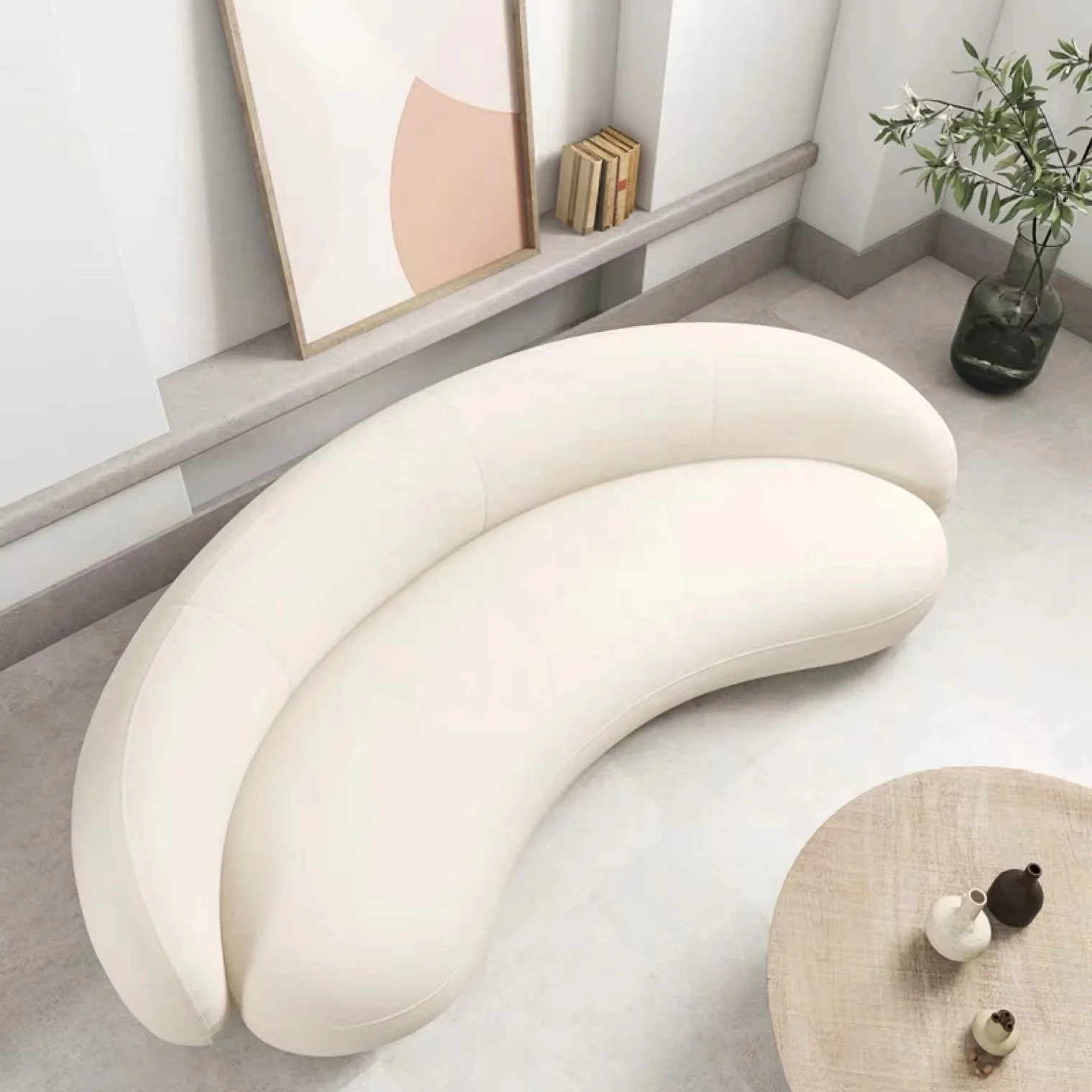 2024 YOUTAI Modern factory wholesale single velvet sofa couch custom luxury sofa set living room furniture