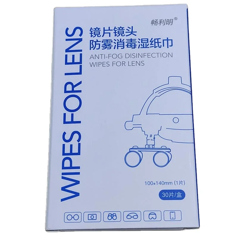 OEM Anti-fog Disinfection Wipes for Lens