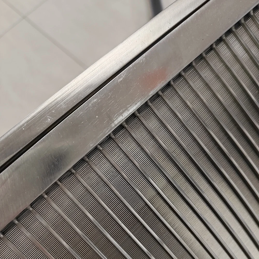 Customizable 316L SS Perpendicular Parallel Flow Wedge Wire Sieve Curved Bend Screens Industry Industrial Filtration Equipment