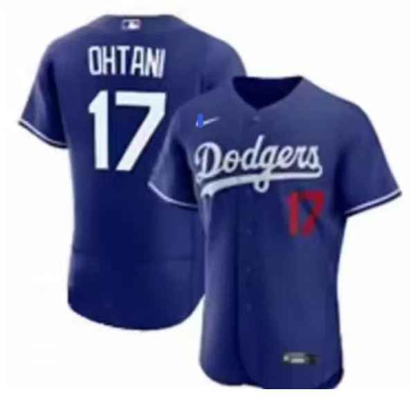2024 New Stitched Los Angeles Baseball Jersey OHTANI 17 With All Logo For Men