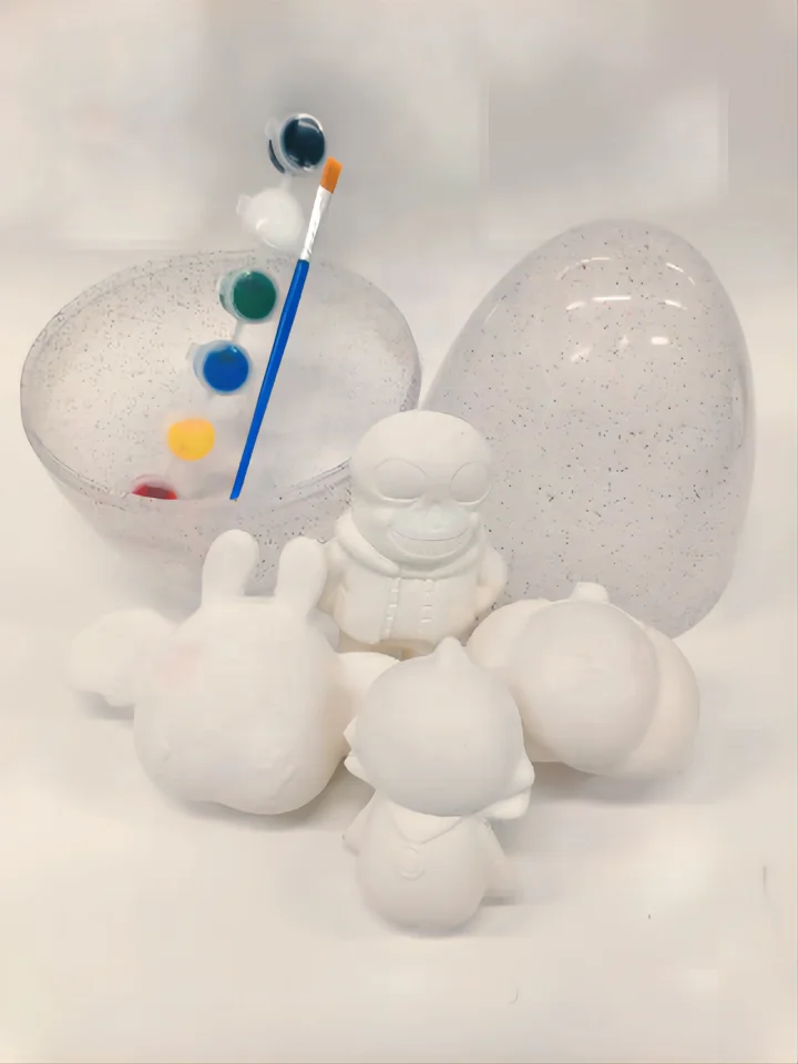 2023 Internet red explosive PU DIY wet slow rebound children education development class Christmas Halloween Easter egg shell se