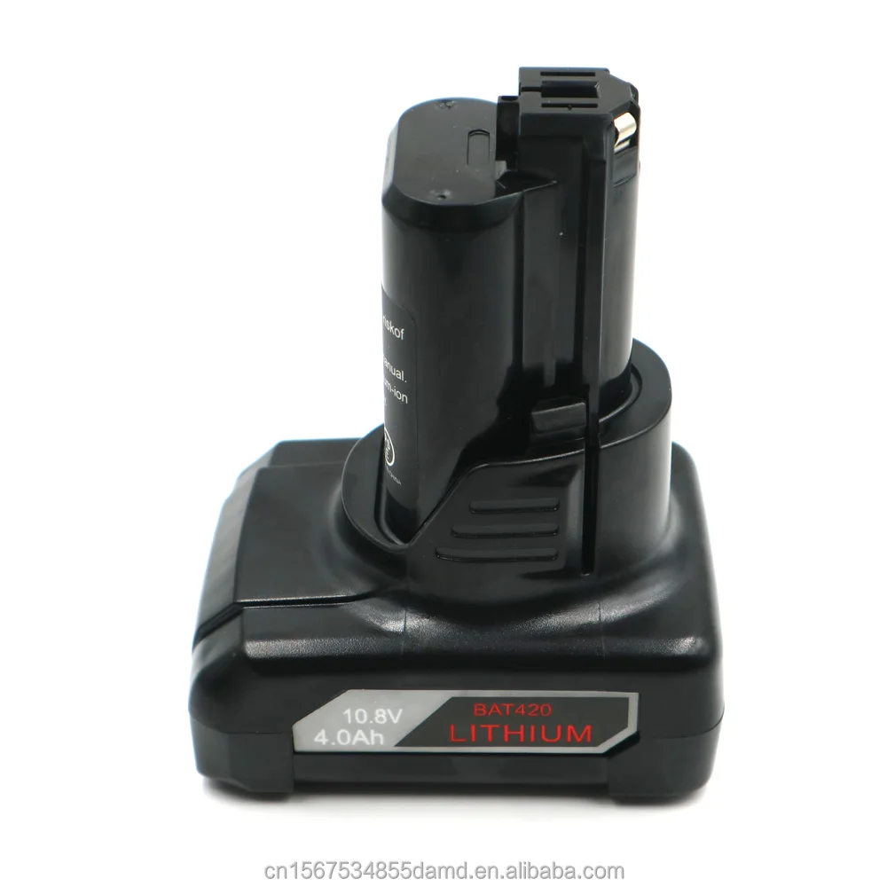 RHY Top Rated Replacement 12V 3Ah 4Ah 5Ah  6Ah Lithium Ion Battery Rechargeable Power Tool Battery For Boschs GBA12V60 BAT420