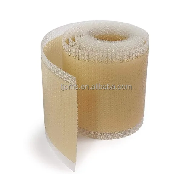 Plastic embossed polyethylene film for rubber release film in tire industry
