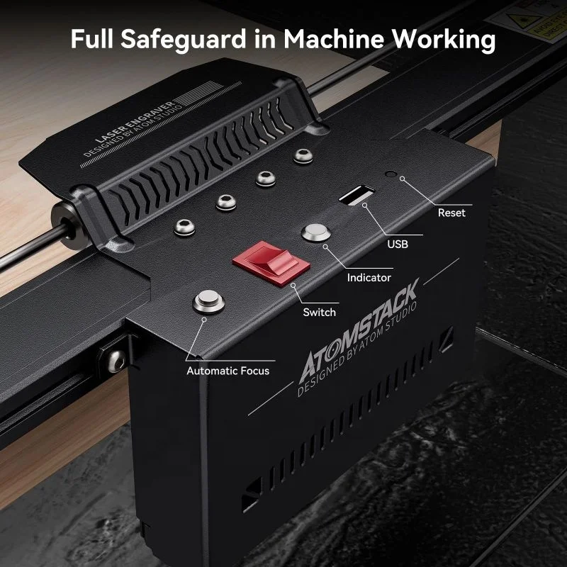 ATOMSTACK A70 X70PRO 360W High Performance 70W Laser Output with Air Assist Automatic Fixed Focus Wood Laser Cutting Machines