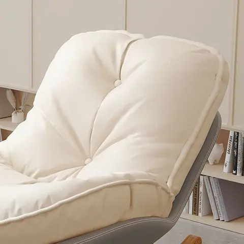 Single Adult Recliner Comfortable Thickened Wood Penguin Rocking Chair Living Room Bedroom Balcony Home Leisure Lazy Sofa Style