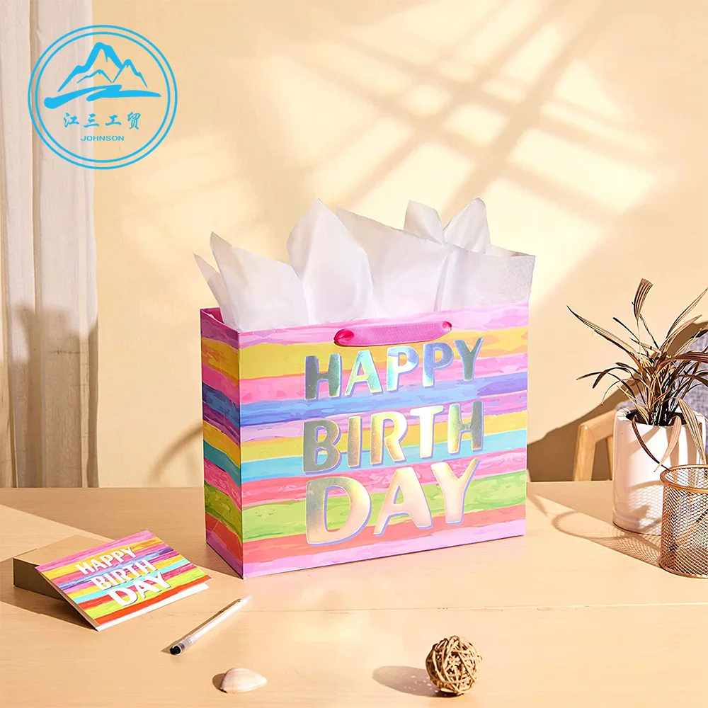 Custom Luxury Euro Tote Paper Gift Bag with Printed Logo for Boutique Packaging Shopping Personalized Paper Bags Your Business