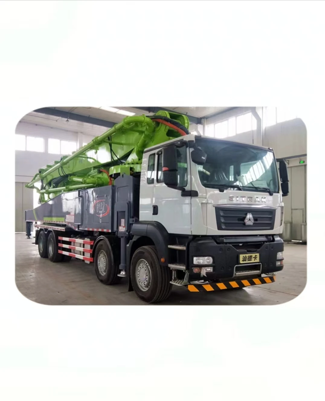 37m 38m Howo chassis pump truck concrete boom pump truck exported to Africa, the Middle East, Central and South America