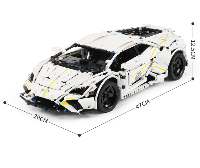 Строительный блок автомобиля модель serne игрушечный автомобиль MOC для детей