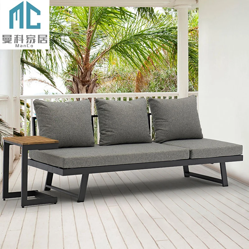 
Outdoor Sofa Sets Furniture Garden Full Aluminum Adjustable Outdoor Sectional Sofa Set 