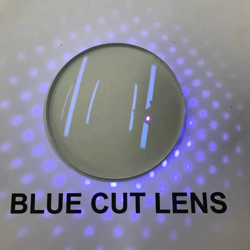 Block Blue Cut Lens Coating Lenses Optical 1.56 HMC Blue Optical Cr39 Ar Blue Blue Light Block UV 420