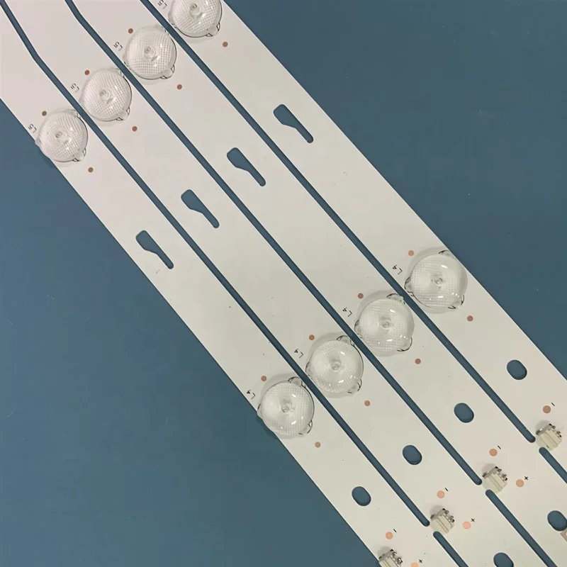 6leds 6V U led tv backlight strip Aluminum plate