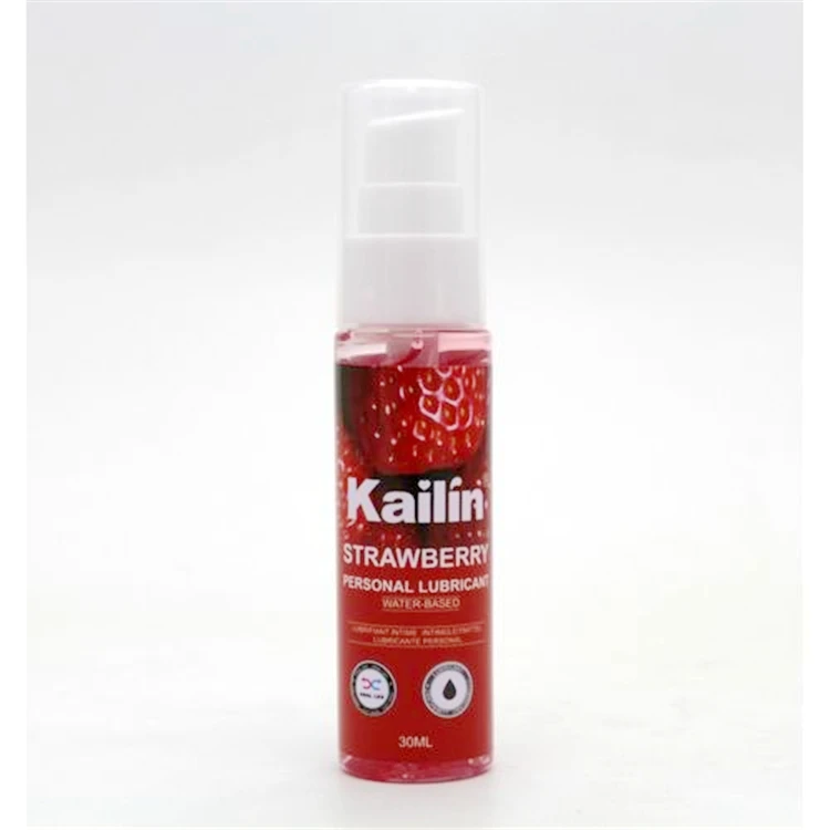 30 мл * 5 бутылок Kailin в 1Kit съедобные фрукты клубничный вкус смазка на водной основе секс смазки Съедобные персональный лубрикант для cokelife