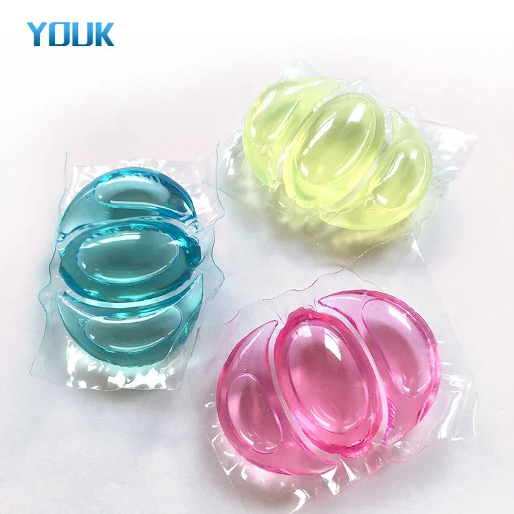 2024 OEM/ODM 3 in 1 Laundry Detergent Capsule Washing Pods Manufacturer Bulk Stain Removal Laundry Gel Detergent Capsule