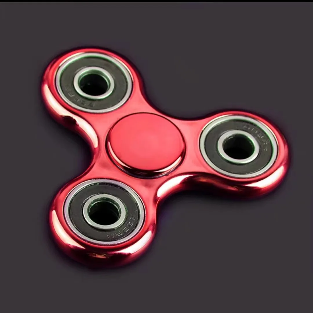 wholesale Hot Selling Fidget Finger Spinner Customize Logo Metal Bearing Decompression Fidget Toys for Autism