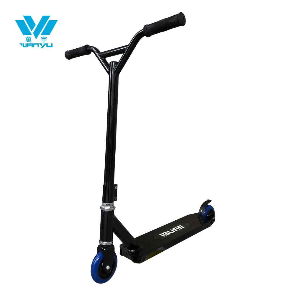 High Quality full aluminum 2 PU wheel Youngsters stunt kick scooter