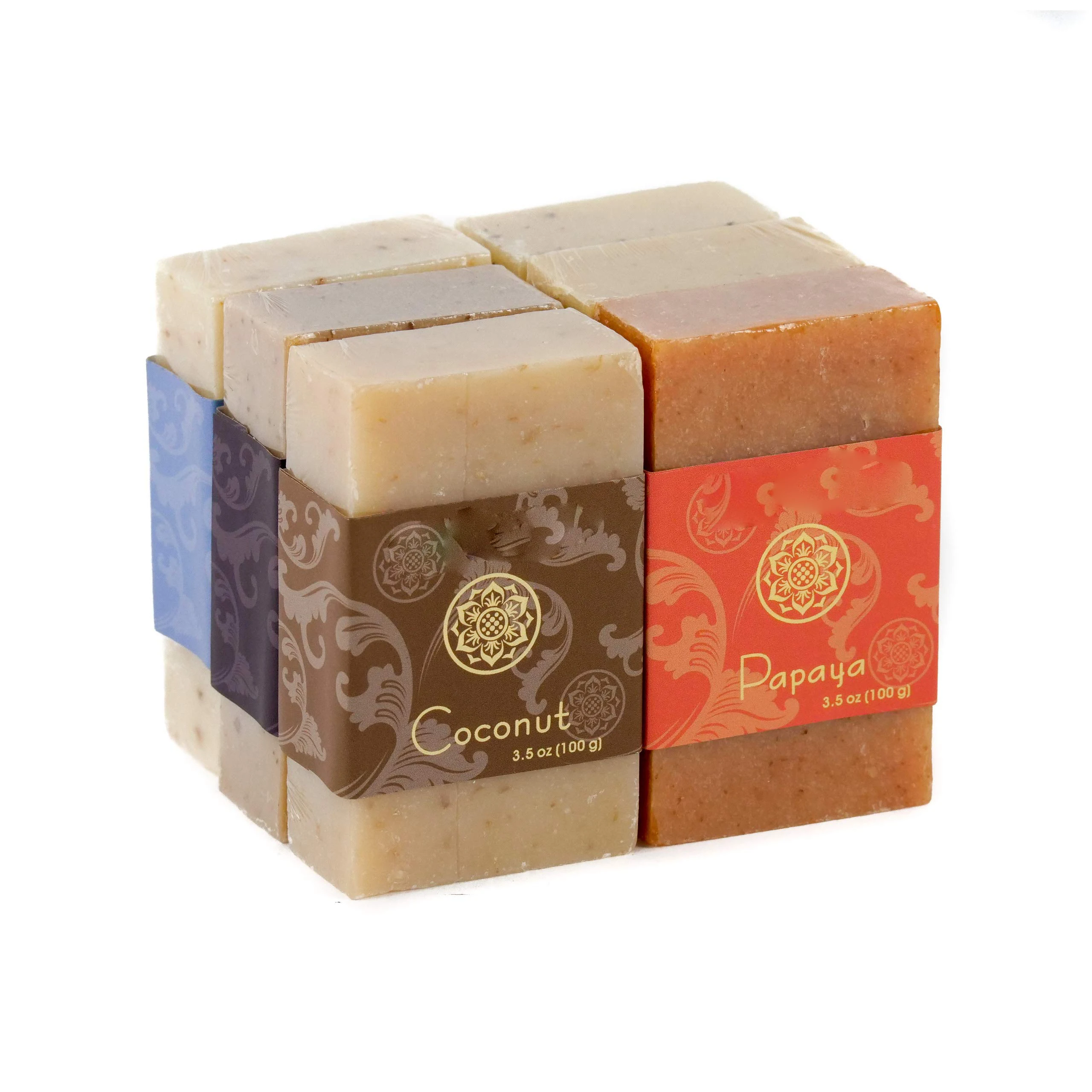 6 шт., набор натурального мыла для лица и тела