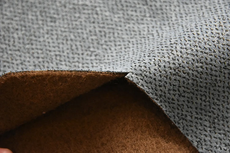 Keqiao home textiles 100 polyester tricot suede bronzed fabric for seats