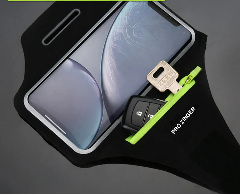 2024 Lightweight Phone Workout Armband Running Armband for Cellphone Sports Armband with Air Pod Holder