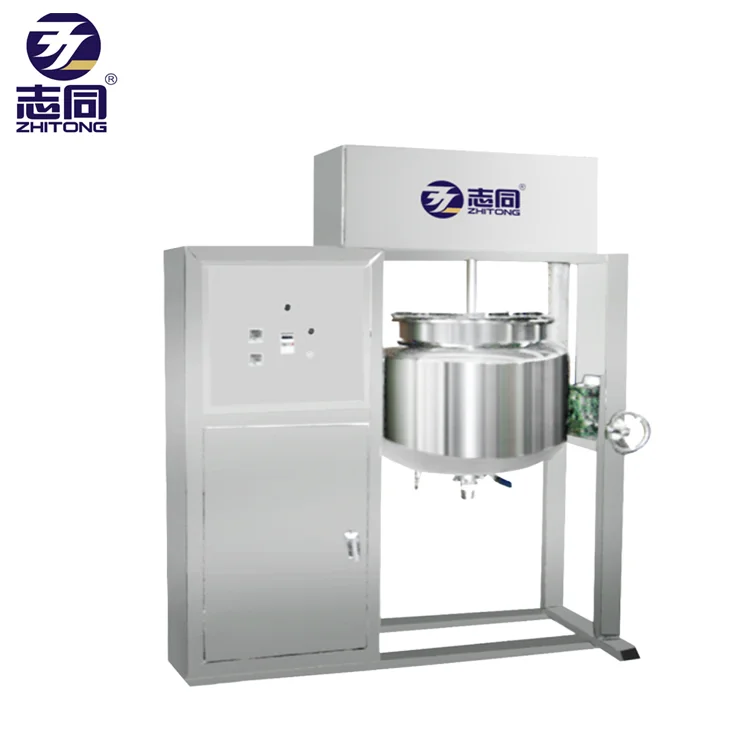 Cosmetic lipstick make vacuum homogenizer emulsion mixing machine boiler equipment with competitive price