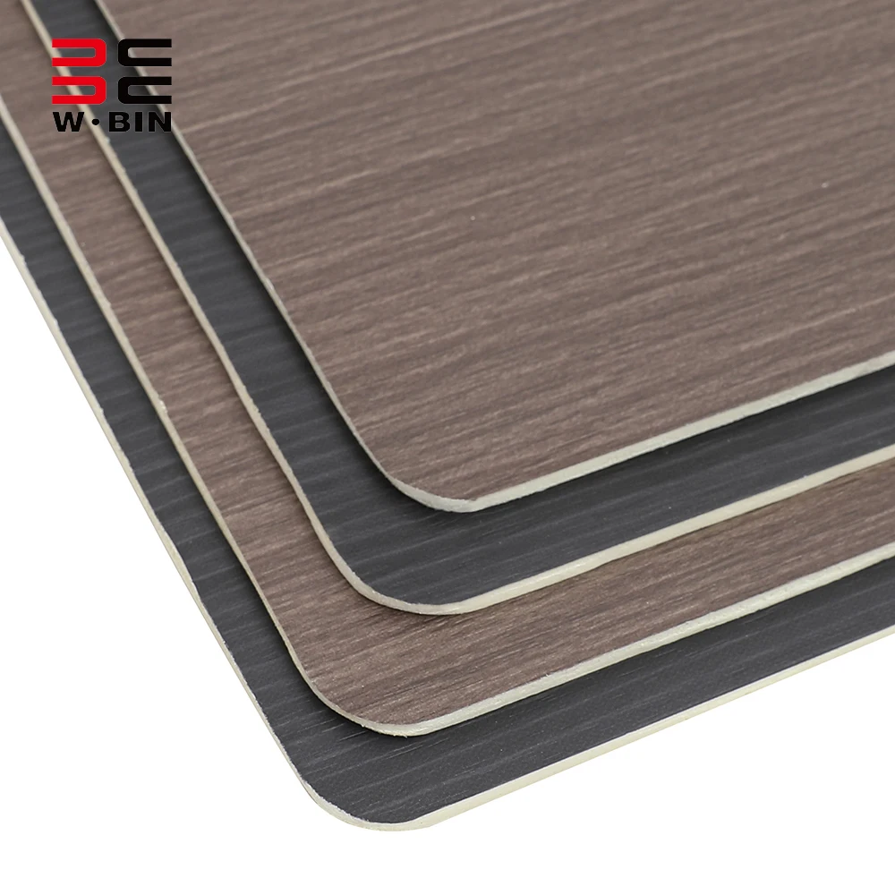 Factory  Hot-sale Waterproof Wood Plastic wood veneer Carbon crystal plate bamboo fiber board Composite mirror Wall Panel