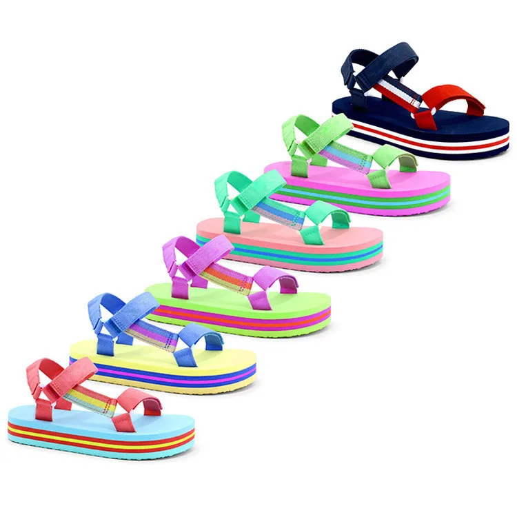 Wholesale Gowalk Beach Baby Kids Sandalias Designer Kids Girl Sandals Cute Sandals For Kids