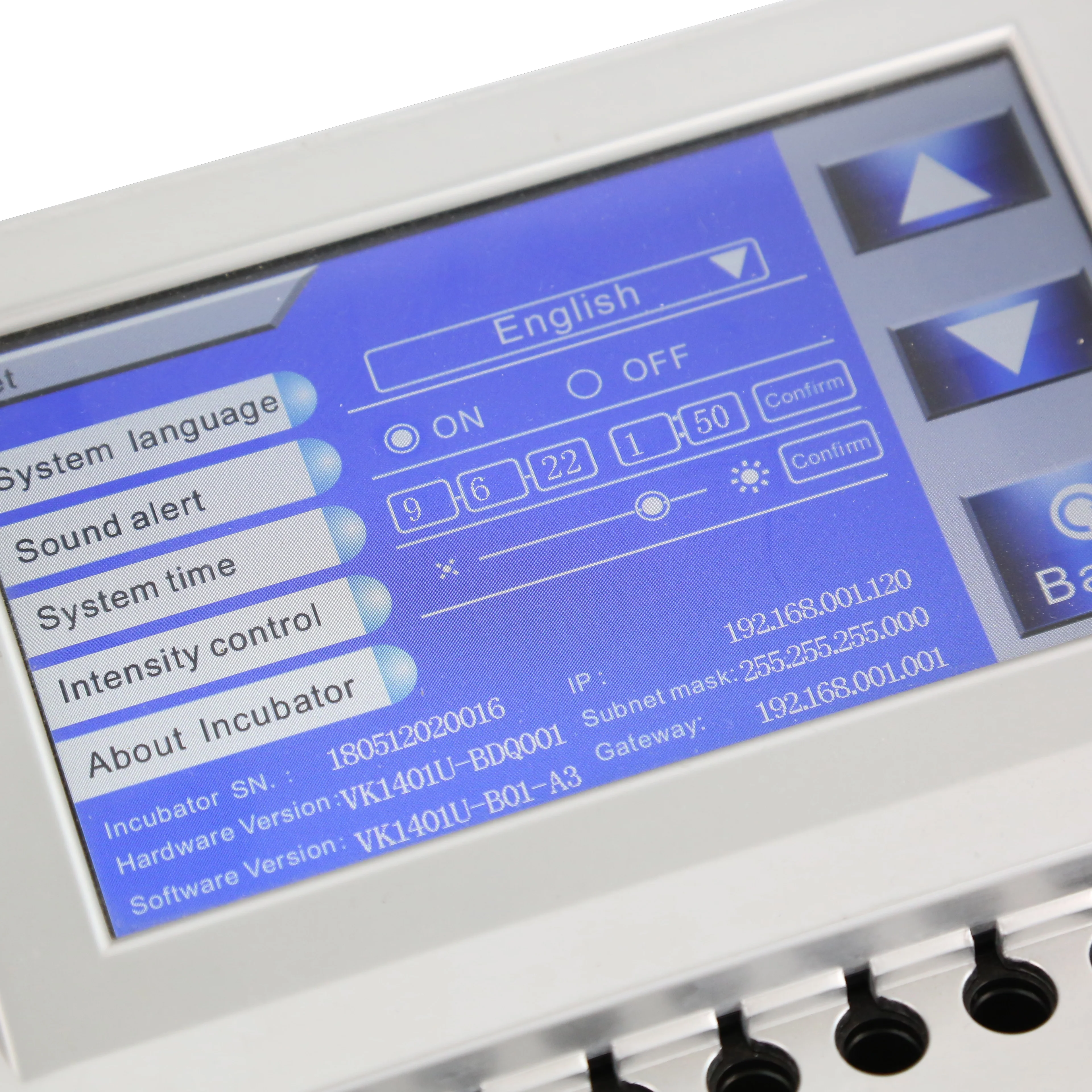 Super rapid self contained biological indicator incubator for sterilization testing control