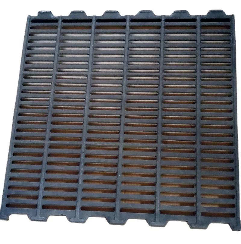 Чугунное поросятое напольное покрытие 600*600 мм из ковкого чугуна