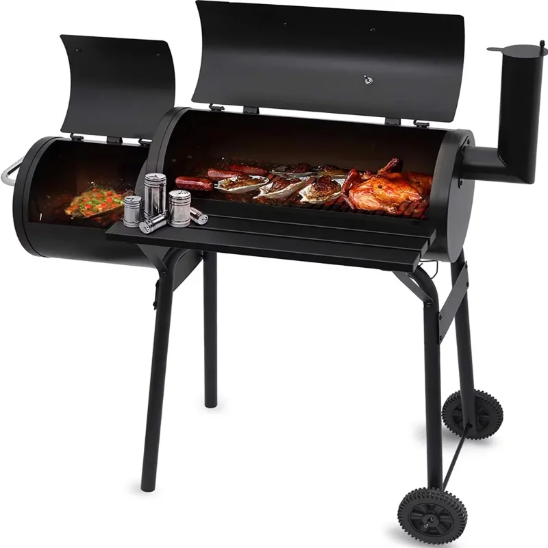 Outdoor Easily Assembled Courtyard Large Bbq Grill Patio Charcoal Oven Camping Mat Lamb Gourmet Party Bbq Grill Stove