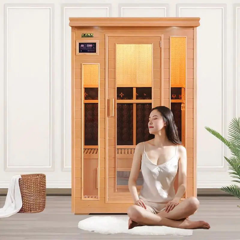 Custom-made Wholesale Indoor Far Infrared Tourmaline Home Sauna Steam Room