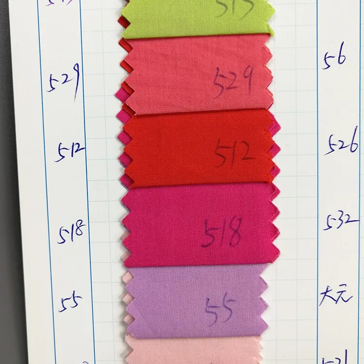 high density 140*120 textiles fabrics 100% cotton poplin plain no-stretch dyed fabric