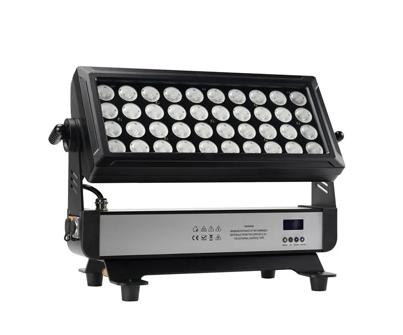 Silent LED Stage Light 40x20w rgbw 4 in 1 waterproof IP65 Wall Washer LED Stage Wash Lamp