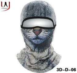 Wholesale 3D Animal Funny Balaclava Full Face Mask Cycling Bike Motorcycle Skiing Snowboarding Music Festival Party Halloween