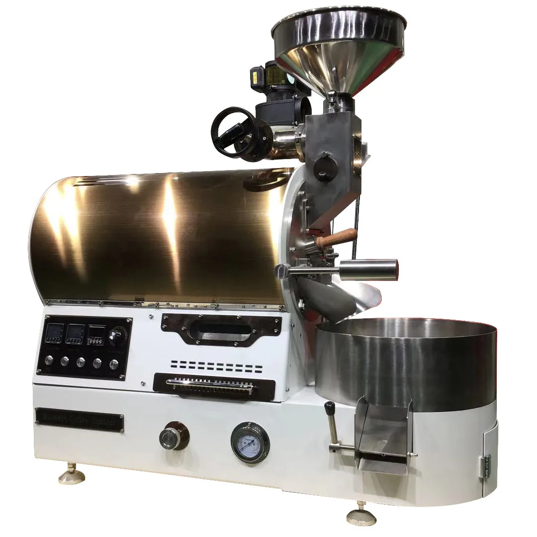 
Factory outl coffee roaster machin 1kg / 1.5kg coffee shop special electric heating and gas heating baking Roasted bean machine 