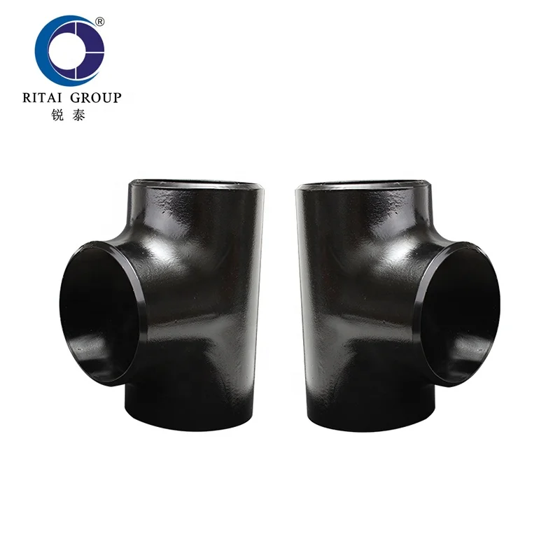 butt weld tee elbow tee reducer pipe fitting tube medium pipe fitting tee
