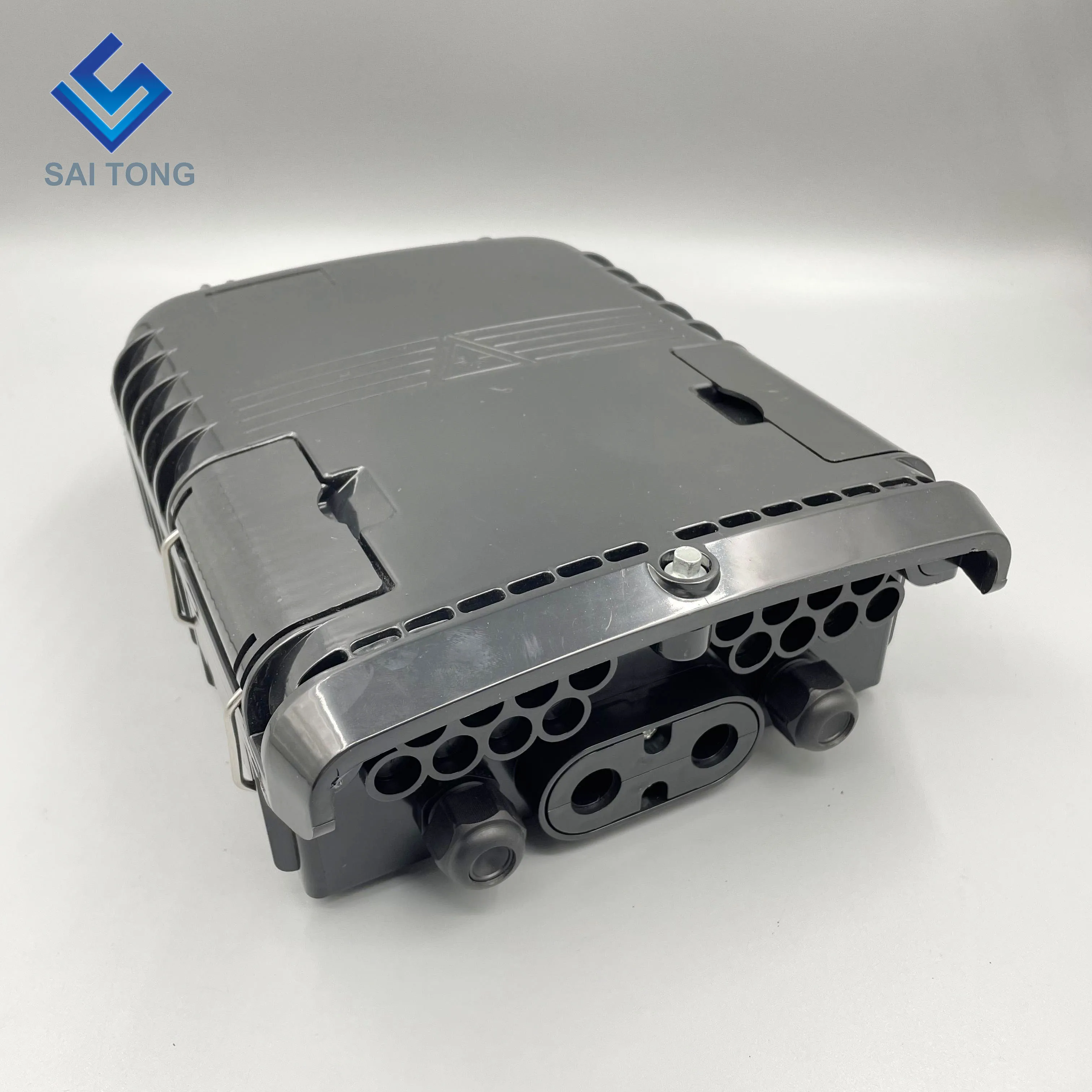 Factory High Quality 16 ports FTTH 16 Core Fiber Optic Splitter Box outdoor optic Fiber Terminal box of 4 in 16 out PLC type