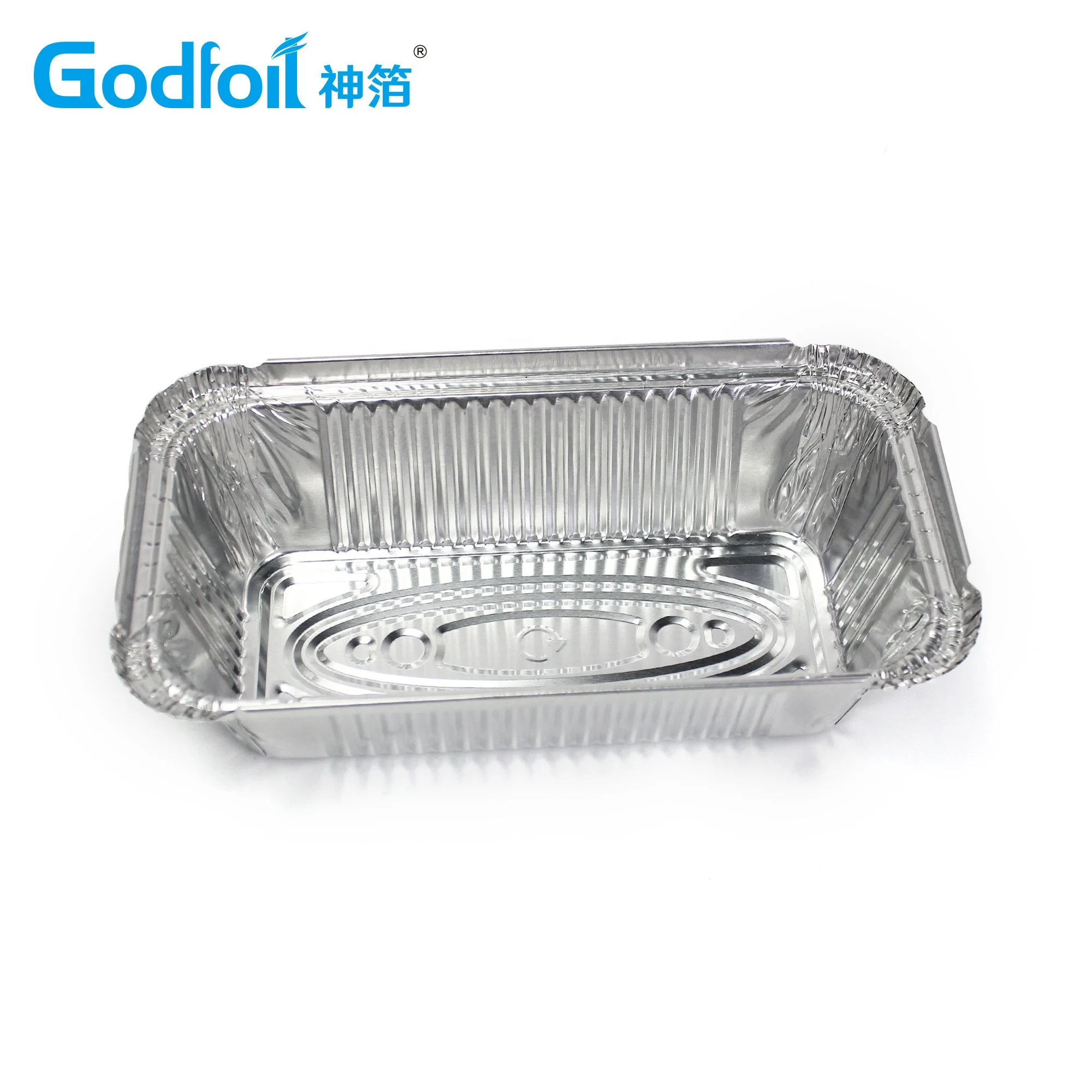 China Popular Aluminum Foil Container Disposable Food Packaging From Godfoil