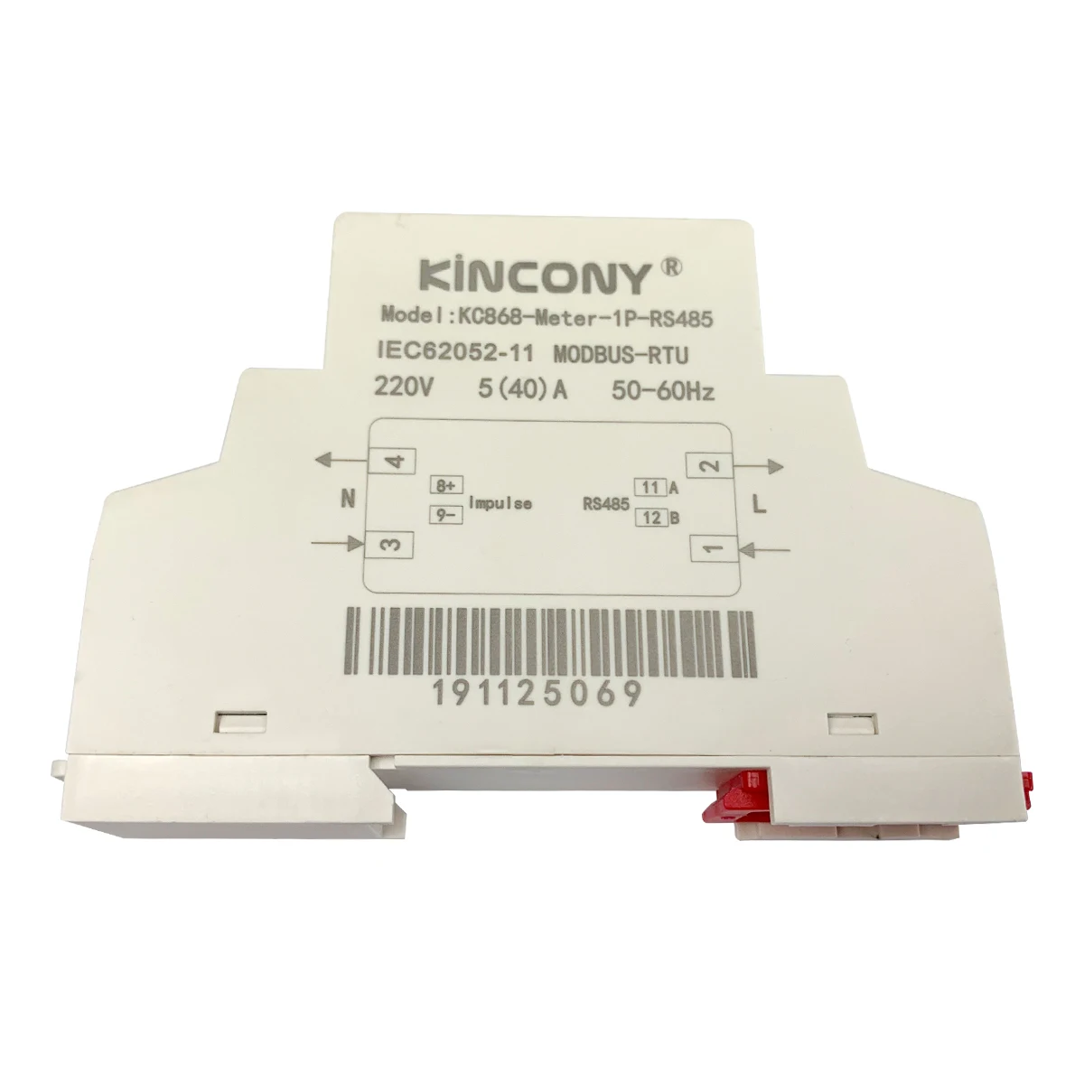 Rs485 Modbus RUT Intelligent Power Meter Power Track Kwh Energy Meter Kilo Watt Hour Meter for KC868-COL Input Module