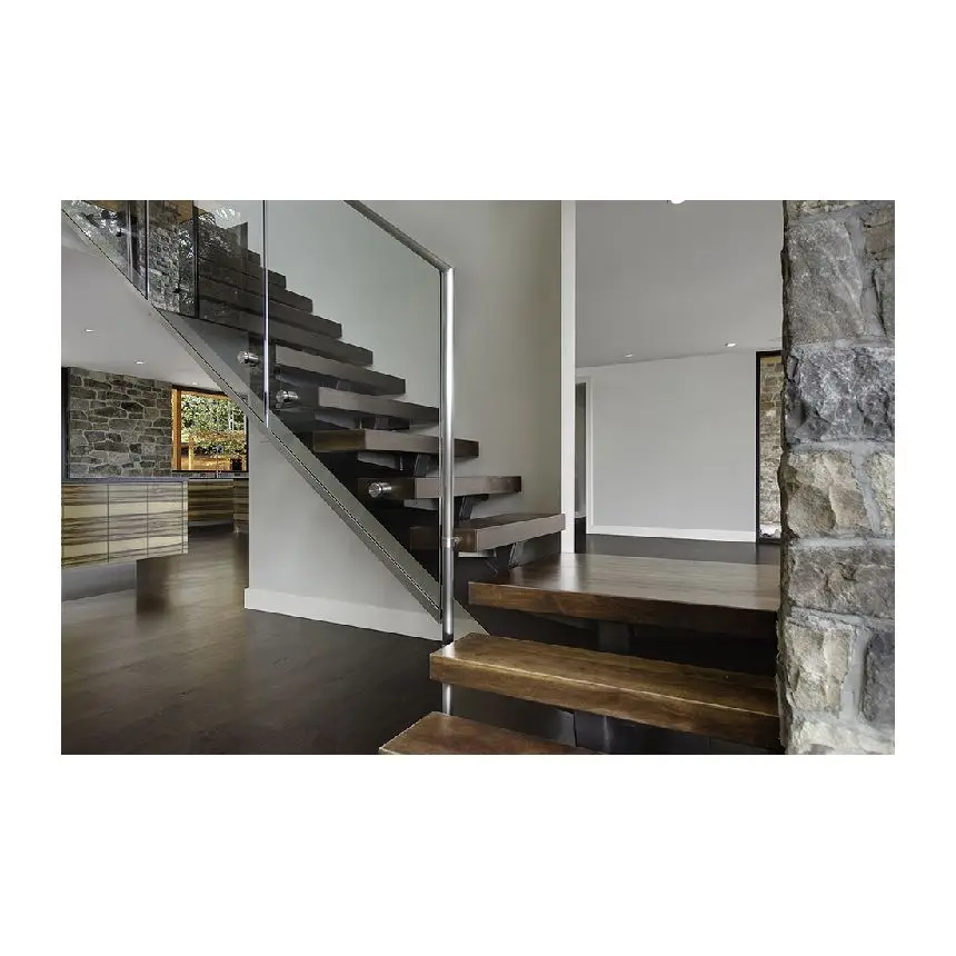 escalier straight staircase with lift