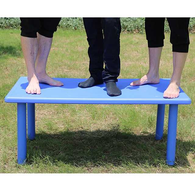 Non-Slip Durable Furniture Stacked Design Kindergarten Commercial Environmental Protection PVC Material Colorful Desk And Chair