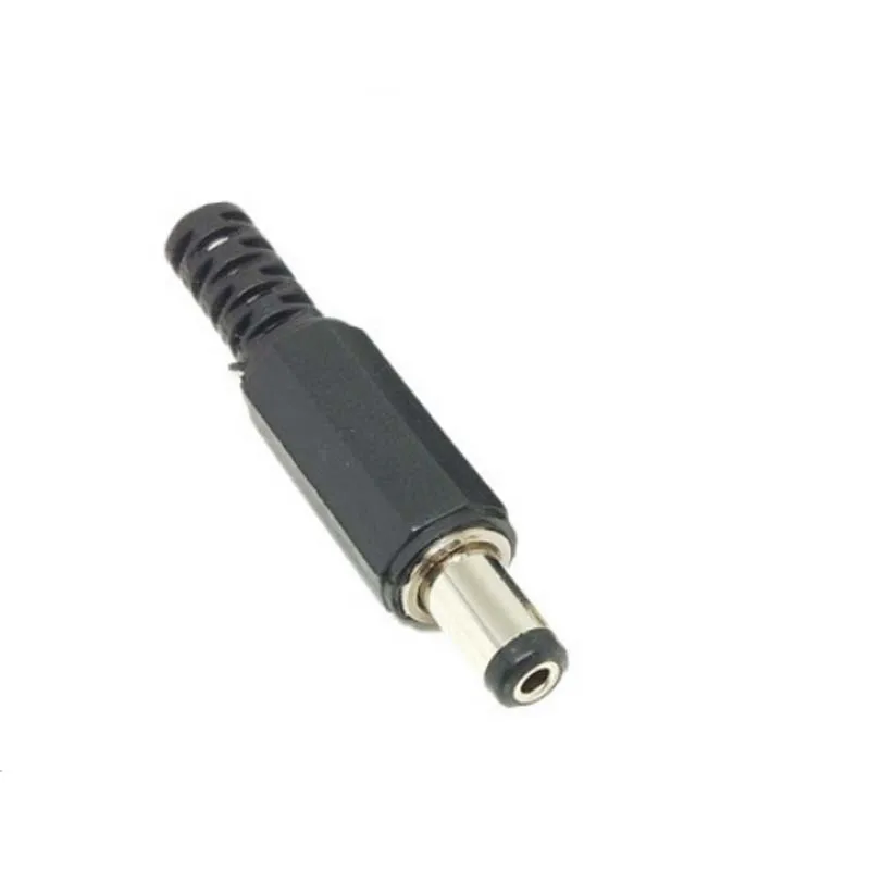 DC Male DC Female Connectors DC Power Jack Plug Adapter for DIY Cctv Accessories 2.1*5.5MM mais Di piu