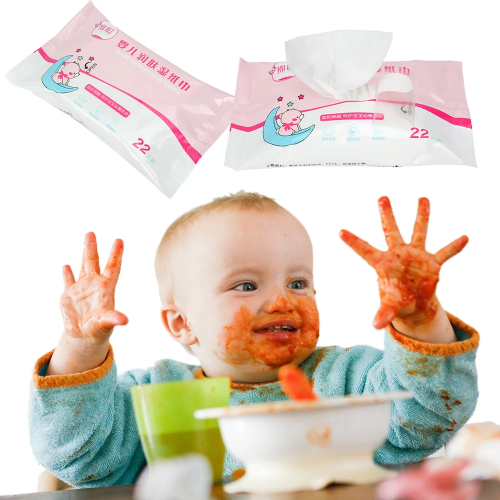 
china factory wholesale manufacturer Baby Wipes Hand And Face 