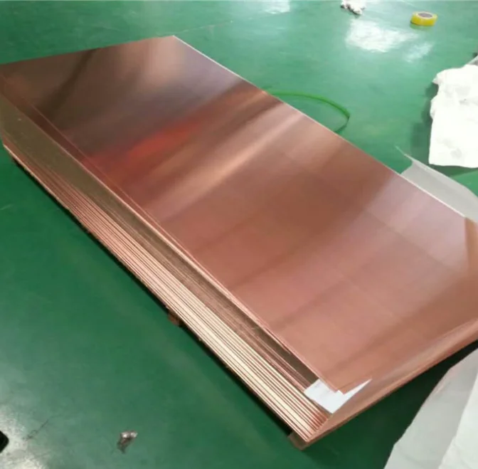 Wholesale Copper Plates 99.99% Custom Copper Sheets Factory Supplier