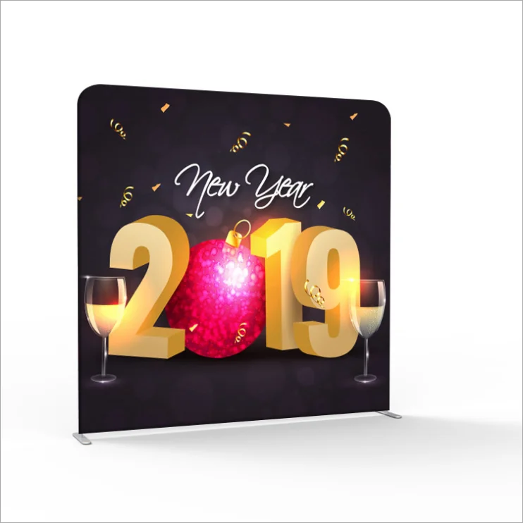 Tension Fabric Systems Exhibition Booth Display pop up Backdrop Wall