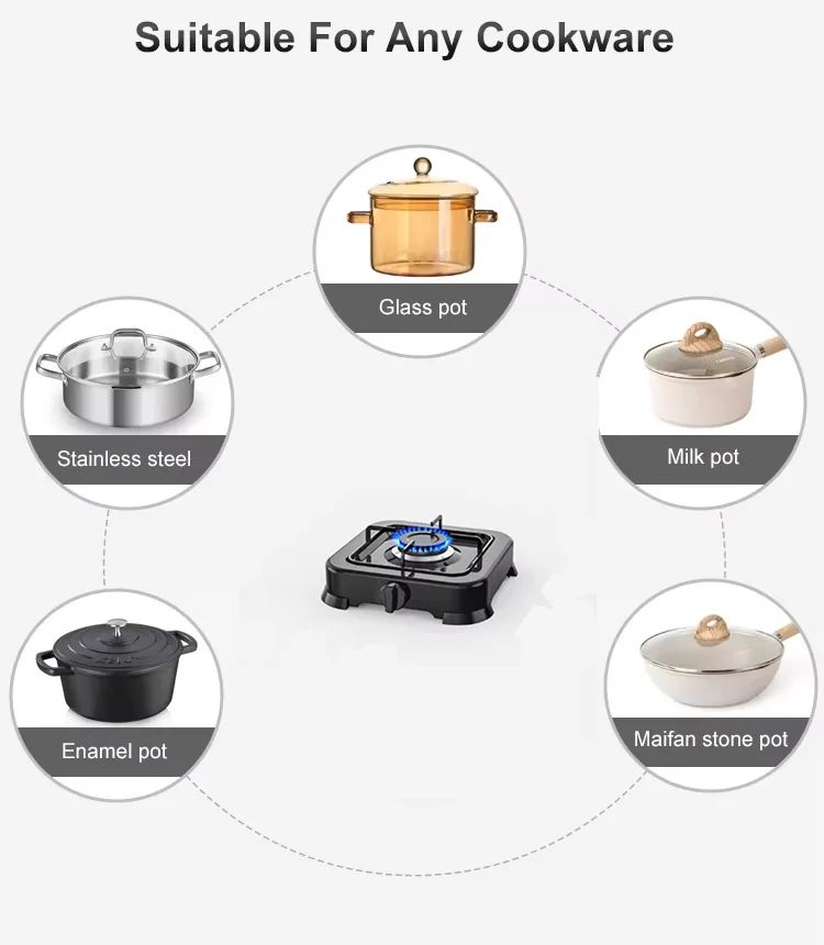 Indian Burner Gas Stove Gas Stove 3 Burner Automatic Single Burner Gas Stove Heads