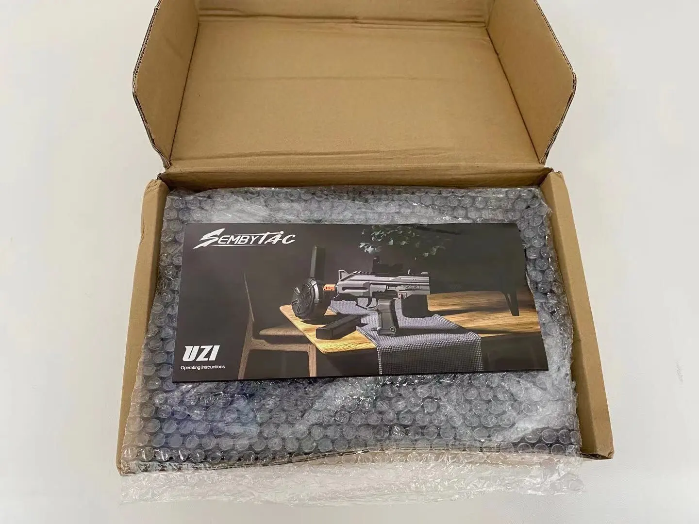 Большой барабан 2022UZI Электрический гелевый бластер водяной пистолет TikTok в том же стиле игрушечные пистолеты