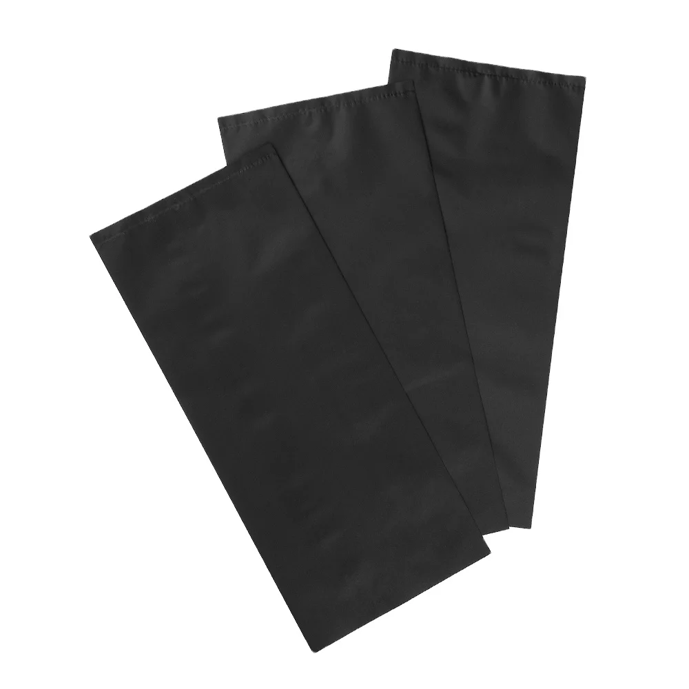 XCGS завод изготовленный на заказ размер ESD 300x300 мм черный PE чувствительный к давлению проводящий лист для электронного датчика давления