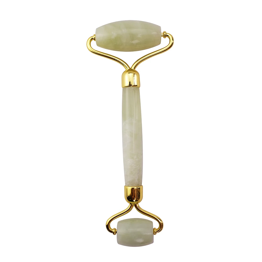 Skin Care Products Rose Quartz Jade Roller  Massaging Equipment & Supplies for Face Body Facial Therapy Massager-Pick Your Stone