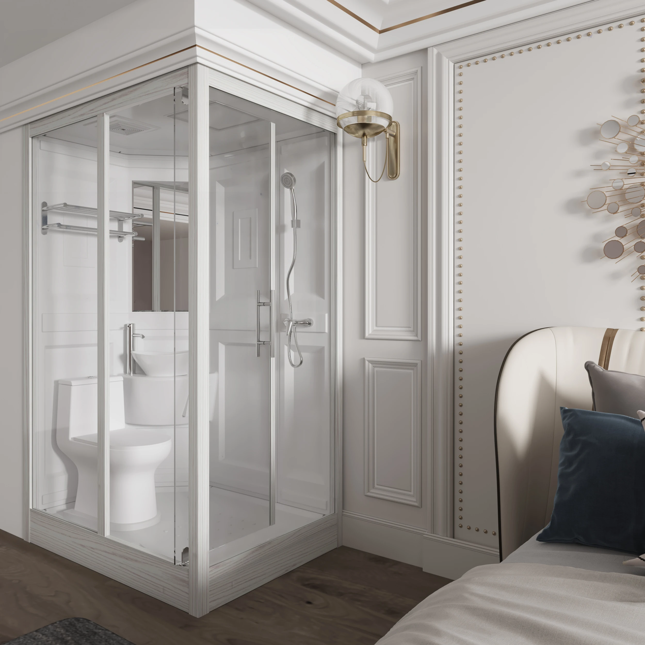 Luxurious home steam room /bathtub cabin/steam bath shower steam bath shower